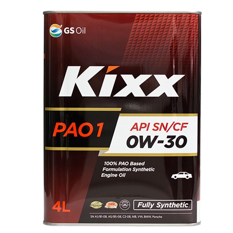 KIXX PAO 0W30  4л.