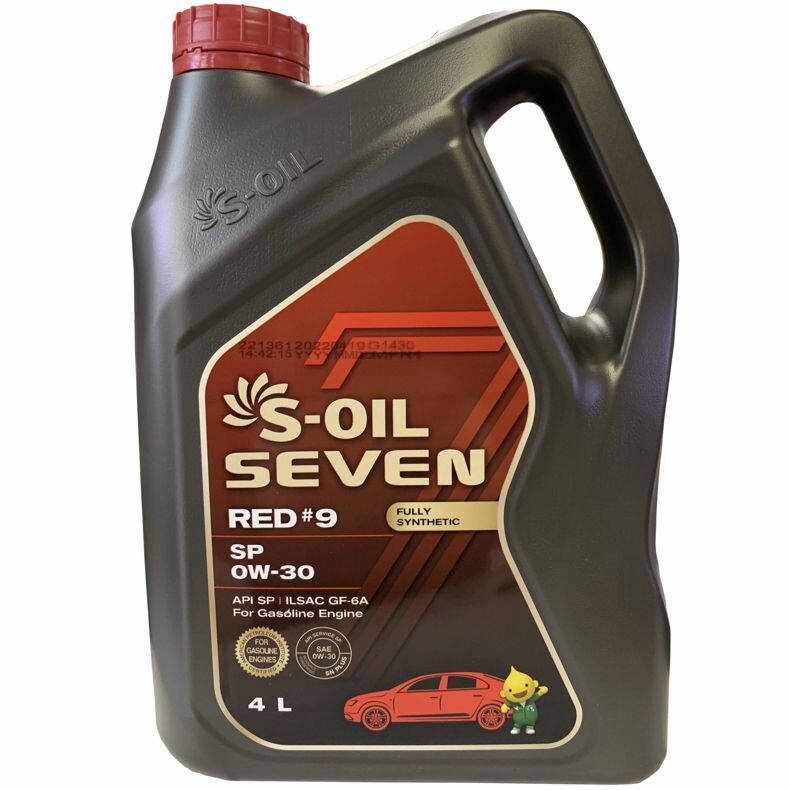 S-OIL 7 RED #9 SP 0W-30 4л.
